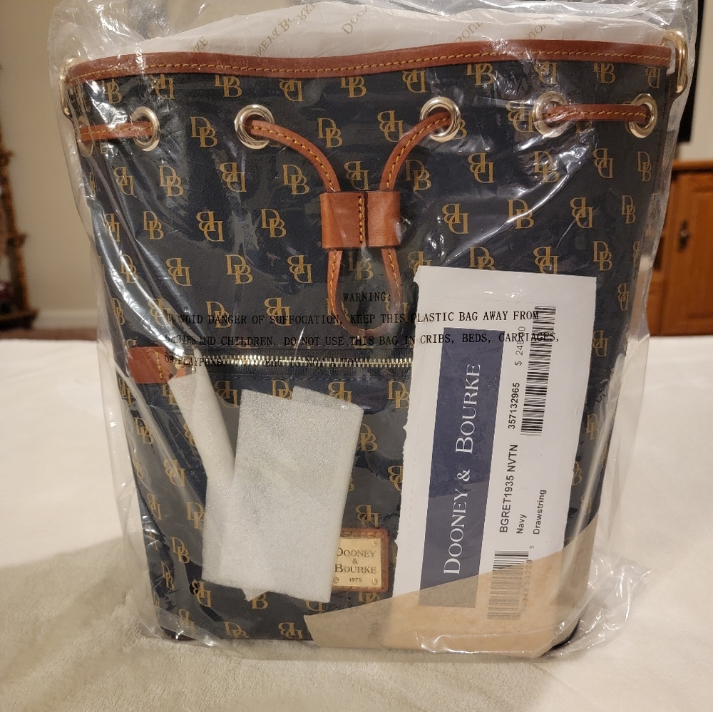 Dooney and Bourke drawstring Gretta NWT
